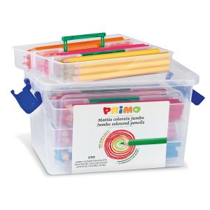 Primo Jumbo Kuru Boya Okul Seti 120 Adet -12 Renk