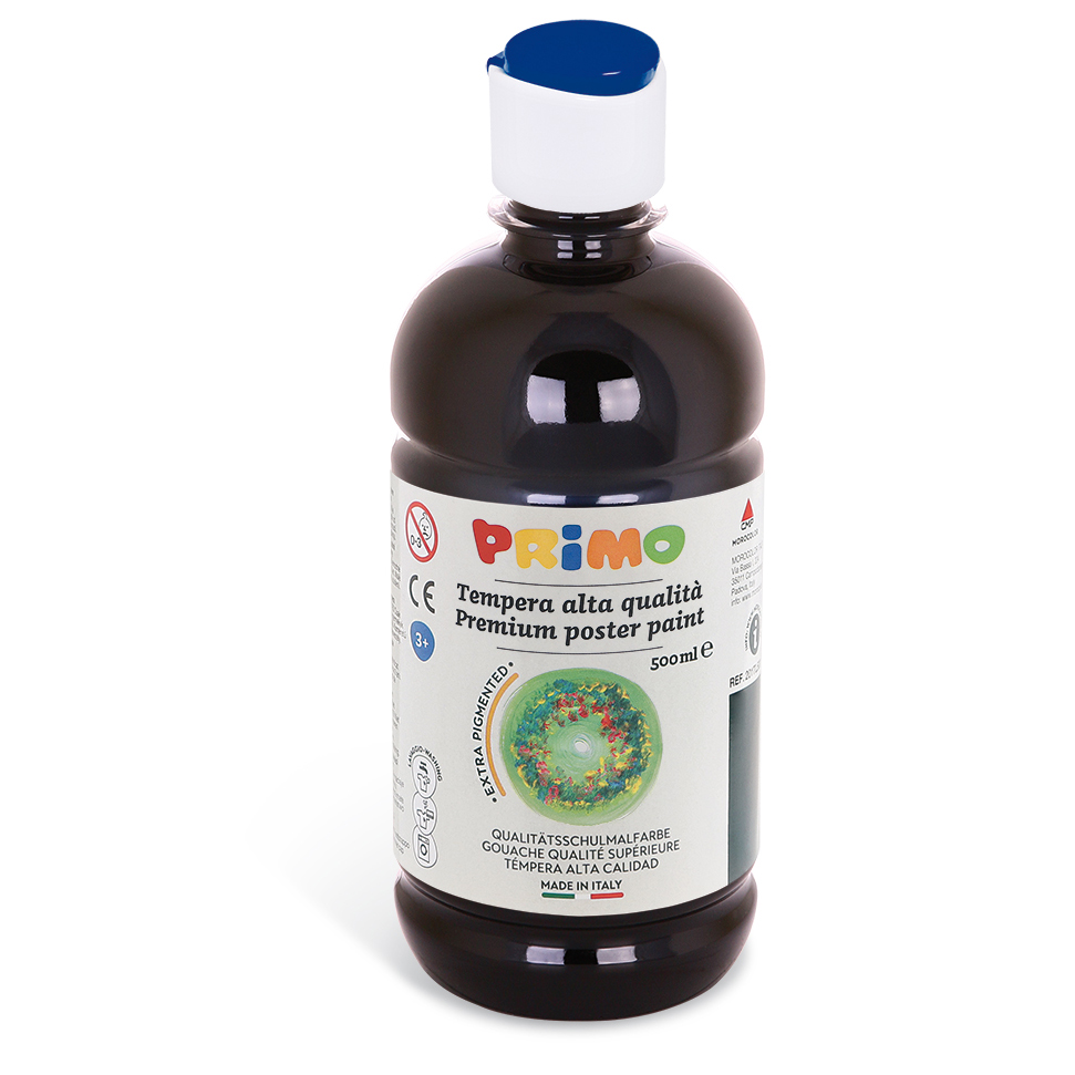 Primo Poster Boya Siyah 500 ml Primo Poster Boya Siyah 500 ml