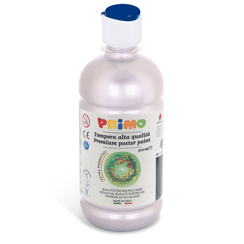Primo Poster Boya Gümüş 500 ml Primo Poster Boya Gümüş 500 ml