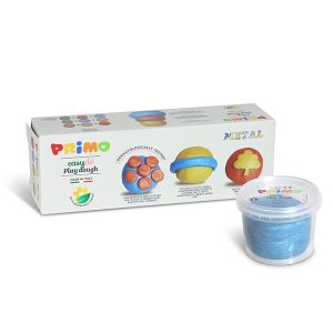 Primo Yumuşak Oyun Hamuru 3 Renk Metalik 3x100g
