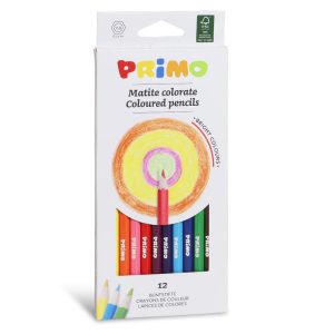 Primo 12'li Altıgen Kuru Boya Seti 2,9 mm