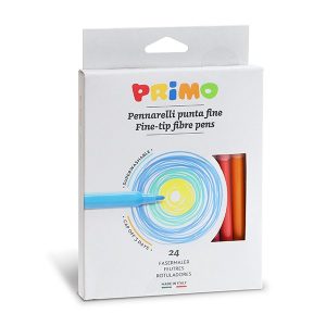 Primo Yıkanabilir Keçeli Kalem 24 Renk